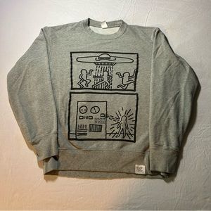 SOLD Uniqlo Keith Haring crewneck